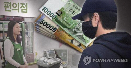 편의점 강도 [연합뉴스, 사진합성 일러스트]